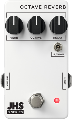 JHS PEDALS, 3 SERIES OCTAVE REVERB, octaver