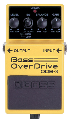 Pédale Boss Basse Overdrive ODB-3