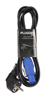 Plugger, Câble d'alimentation Câble d'alimentation Powercon norme EU 1.8m Easy