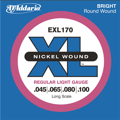 Cordes Basse D'Addario Nickel Soft EXL170