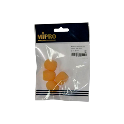 Mipro, Accessoires Système HF 4CP0009 Lot de 4 Bonnettes pour Micro MU 53 HNS