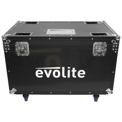 Evolite, Flight Case Eclairage PARCOB150RGBW-FC8IN1