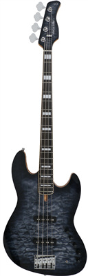 Marcus Miller, V9 Swamp Ash-4 TBK 2.0 Transparent Black