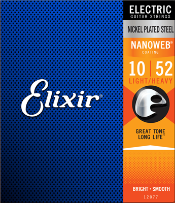 Cordes Electriques Elixir Light Heavy Nanoweb AntiRust