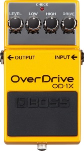 Pédale Effet Overdrive Boss OD-1X