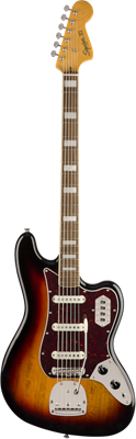 Squier, Classic Vibe Bass VI, Laurel Fingerboard, 3-Color Sunburst