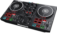 Numark, Contrôleur PARTYMIX2 2 voies, 8 pads, carte son, lumières