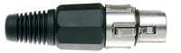Fiche XLR Pro métal femelle