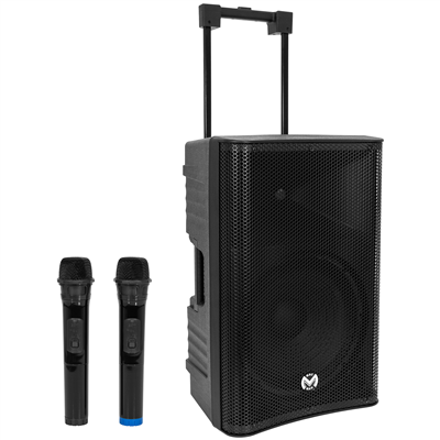 Mac Mah, enceinte portable Mobile Pro 12 avec micros UHF