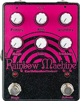 EARTHQUAKER DEVICES, RAINBOW MACHINE V2 twilight Glitter Magenta , Pitch/synthé