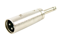 Plugger, Adaptateur Adaptateur XLR Mâle - Jack Mâle Mono Easy