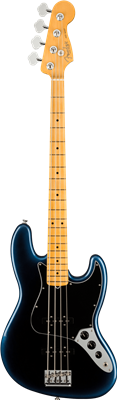 Fender, American Professional II Jazz Bass®, Maple Fingerboard, Dark Night