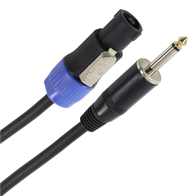 Plugger, Câble HP Câble HP 2 x 1.5mm_ Jack Mâle - Speakon Mâle 6m Easy