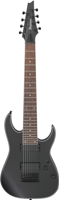 Ibanez, RG8EXBKF Black Flat