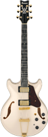 Ibanez, Guitare électrique Hollow Body AMH90IV, Ivory