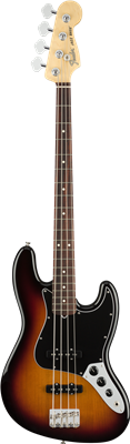 Fender, American Performer Jazz Bass®, Rosewood Fingerboard, 3-Color Sunburst