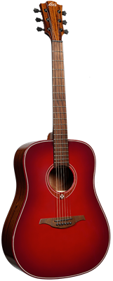 Lâg, Tramontane Special, Tramontane Dreadnought Special Edition red burst