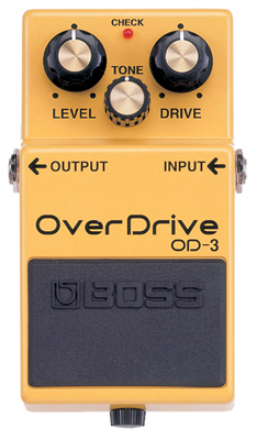 Pédale Boss Overdrive son vintage OD-3