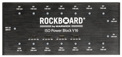 RockBoard Alimentation Power Block iso V16