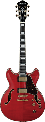 Ibanez, AS93FMTCD Transparent Cherry Red