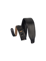 Courroie guitare rembourée avec rebort de confort black