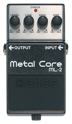 Pédale Boss Metal Core ML-2