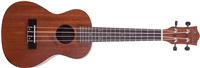 Prodipe Guitars, Ukulele Electro (Dos Bombé) BC210EQ - 23" Koa