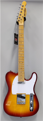 Prodipe, Guitare électrique TC90 Aulne Flamé, Honey Burst